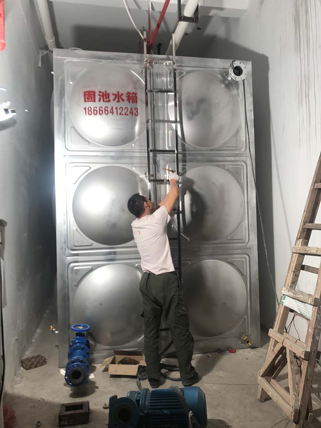 河源客天下國際大酒店熱水工程